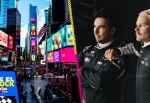 Cadillac llevará la presentación mediática del auto de Checo Pérez a Time Square