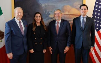 Juan Ramón de la Fuente se reúne con directora antidrogas de Estados Unidos