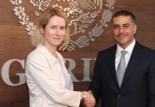 México busca intercambio de información con la Unión Europea para atrapar a narcos: Harfuch se reúne con alta funcionaria
