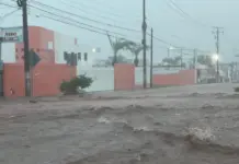 Huracán ‘Polo’ toca tierra en Guaymas, Sonora, y sumerge la ciudad