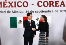 México y Corea acuerdan cooperación contra delitos trasnacionales y un Plan de Acción Conjunto 2026-2030