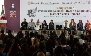 “La educación cierra la puerta a la violencia”, Sheinbaum al inaugurar Universidad Rosario Castellanos en Edomex